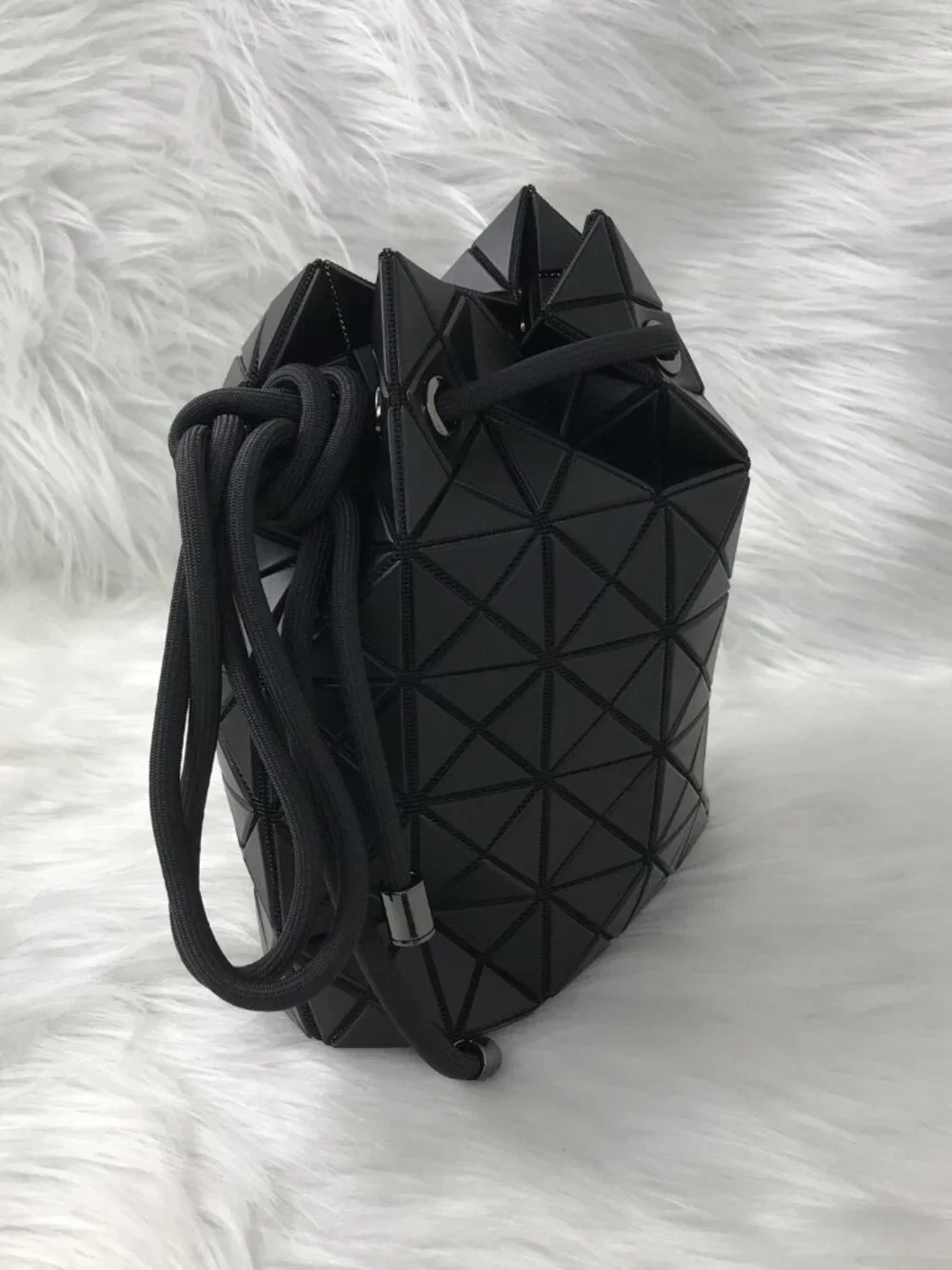 NEW BAO BAO ISSEY MIYAKE  WRING  Black shoulder bag - Picture 5 of 12